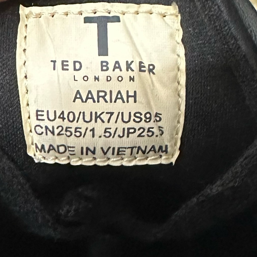 Ted Baker Aariah Sneakers Spiced Up Floral Trainers Shoes Flowers Lace Up - Picture 10 of 11